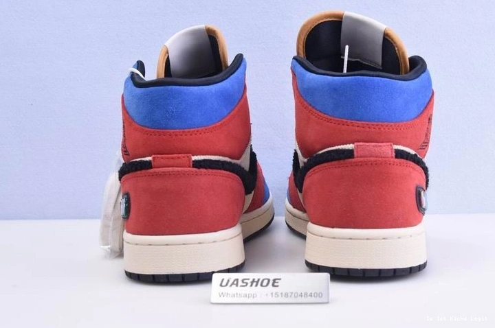 SE Blue Jordan Mid  CU2805-100 Fearless Great the 1 0509